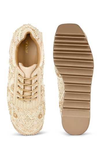 Anaar A Shore Thing Embellished Sneakers