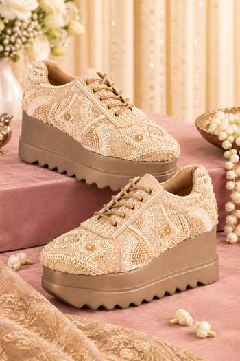 Anaar A Shore Thing Embellished Sneakers