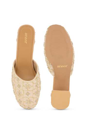 Anaar Rosalita Embroidered Heels