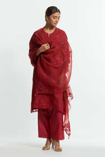Kora Embroidered Kurta Set 