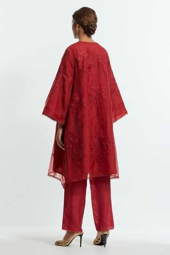 Kora Embellished Kurta & Pant Set 