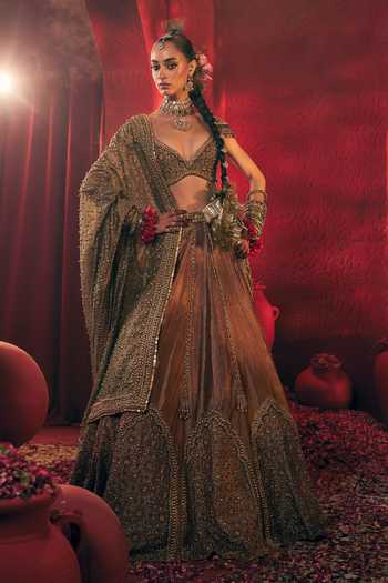 Payal & Zinal Lavanya Embroidered Lehenga Set