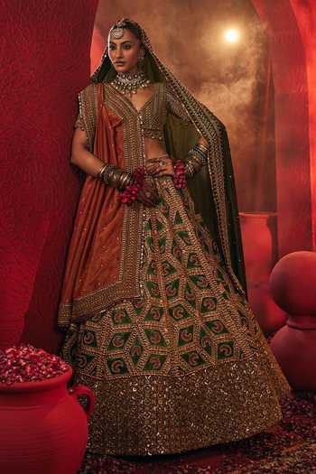 Payal & Zinal Chandni Embroidered Lehenga Set 