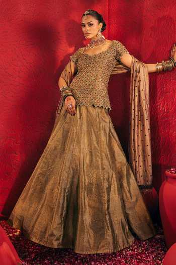 Payal & Zinal Deewani Block Print Lehenga Set 