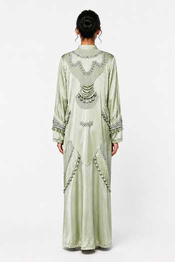 Saim Patchwork Embellished Dress 