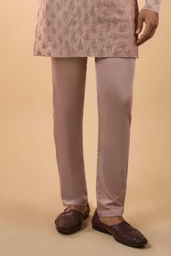 Buy Spring Break Pink Silk, Cotton Satin Embroidered Kurta Set Online at Aza Fashions Buy_Spring Break_Pink Silk, Cotton Satin Embroidered Kurta Set _Online_at_Aza_Fashions