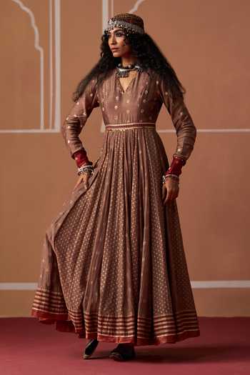 Swatti Kapoor Tania Hand Block Print Churidar 