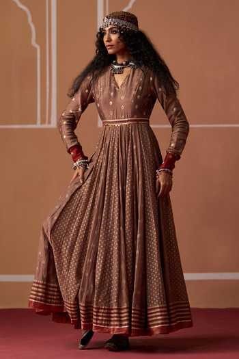 Swatti Kapoor Mishti Handwoven Anarkali 