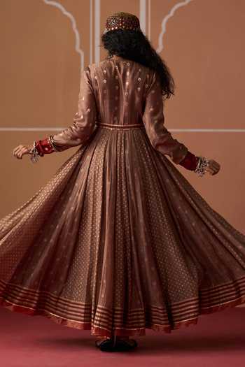 Swatti Kapoor Mishti Handwoven Anarkali 