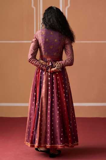 Swatti Kapoor Sadaf Handwoven Anarkali Set