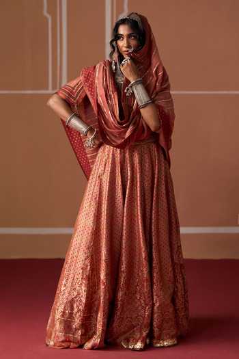 Swatti Kapoor Saira Handwoven Skirt 