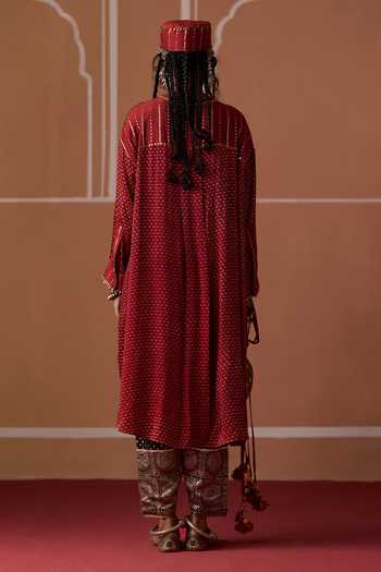 Swatti Kapoor Zeba Ajrakh Kurta 