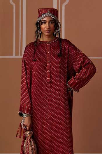 Swatti Kapoor Zeba Ajrakh Kurta 