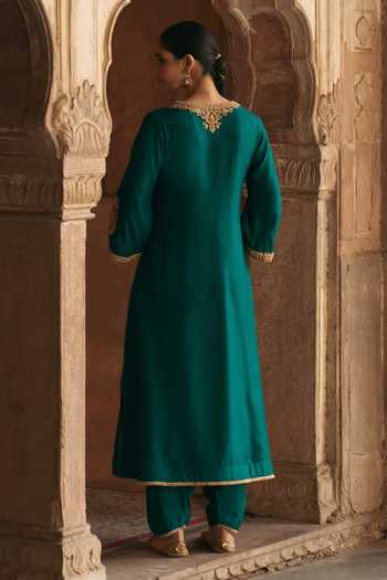 Sheetal Batra Haayat Long Kaftan With Salwar 