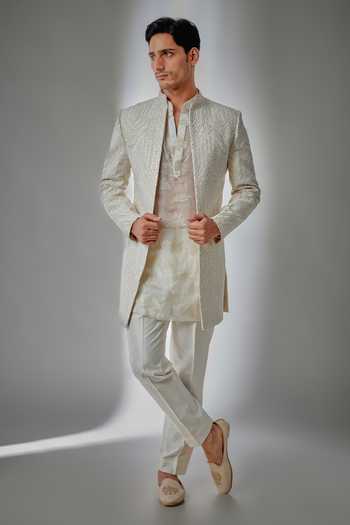 Salil Bhatia Embroidered Sherwani Set 