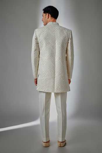Salil Bhatia Embroidered Sherwani Set 