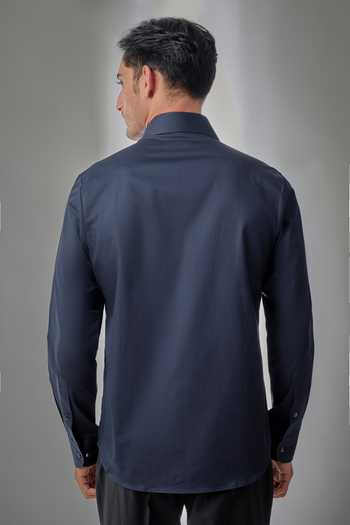 Salil Bhatia Metallic Stud Embellished Shirt 