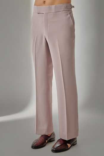 Buy_Salil Bhatia_Pink Dusty Rose Dori Work Kurta Set _Online_at_Aza_Fashions