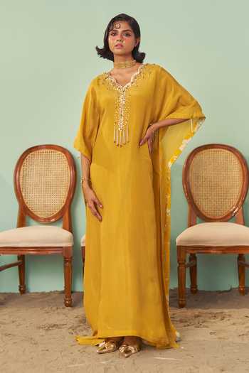 Chrkha Embroidered Kaftan 