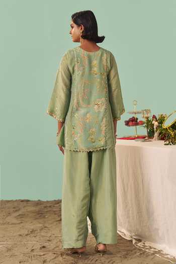 Chrkha Chintz Printed Kurta Set