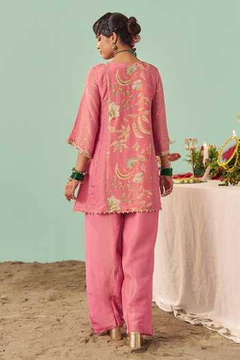 Chrkha Chintz Print Kurta Set