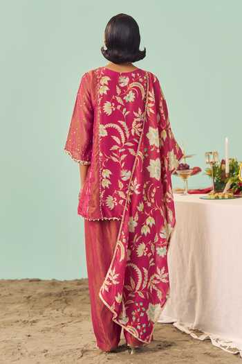 Chrkha Chintz Print Kurta Set