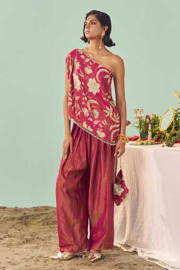 Chrkha Chintz Print Top & Pant Set