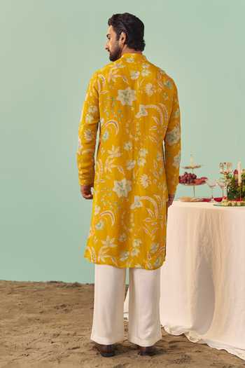 Chrkha Chintz Print Kurta & Pant Set