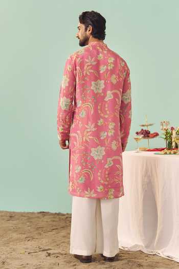 Chrkha Printed Kurta Set