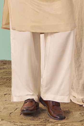 Chrkha Ivory Silk, Cotton, Tissue Chintz Printed Nehru Jacket Set Online at Aza Fashions Chrkha_Ivory Silk, Cotton, Tissue Chintz Printed Nehru Jacket Set _Online_at_Aza_Fashions