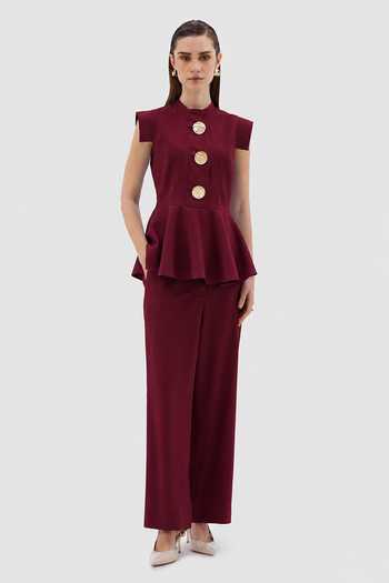 Notebook Sicily Peplum Top & Pant Set 