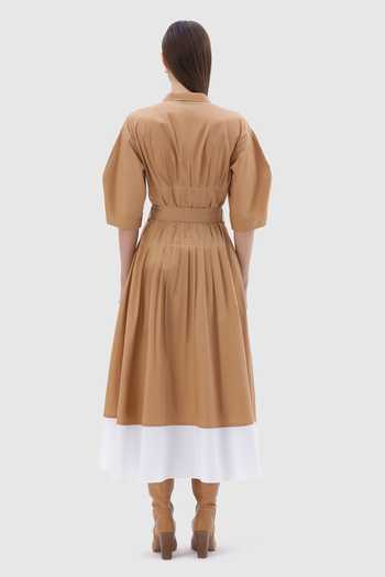 Notebook Capri Colorblock Midi Dress 
