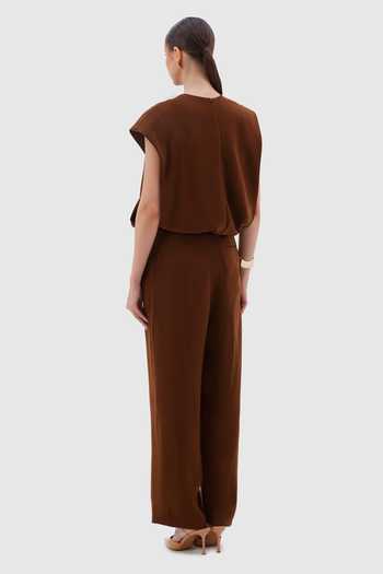 Notebook Perla Draped Top & Pant Set 