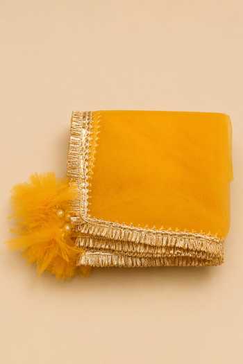 Buy Byb Premium Yellow Silk, Cotton Hand Embroidered Blouse Lehenga Set Online at Aza Fashions Buy_Byb Premium_Yellow Silk, Cotton Hand Embroidered Blouse Lehenga Set _Online_at_Aza_Fashions