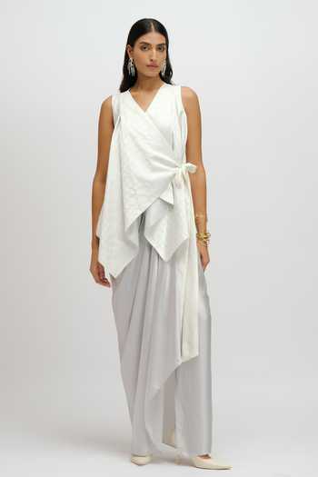 JAYN India Satin Long Skirt 