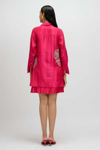 JAYN India Floral Embroidered Dress 