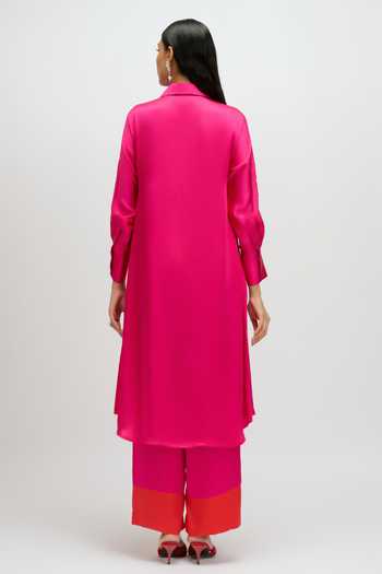 JAYN India Yoke Embroidered Kurta & Pant Set 