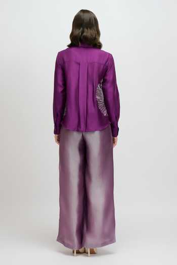 JAYN India Embroidered Shirt & Pant Set 