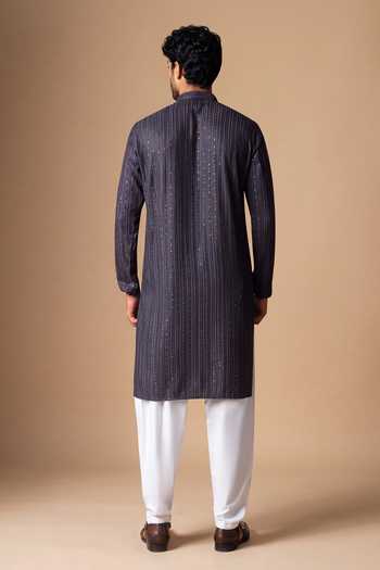 Arihant Rai Sinha Thread Embroidered Kurta & Salwar Set 