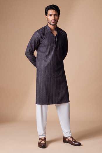 Arihant Rai Sinha Thread Embroidered Kurta & Salwar Set 