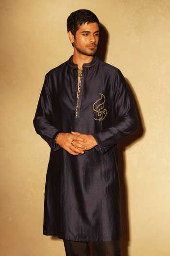 The Culture Sanidhyam Bandhani Pattern Kurta 