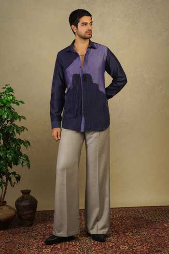 The Culture Rangrez Pintuck Shirt 