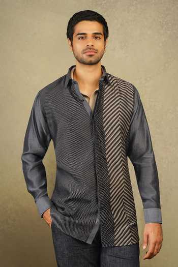 The Culture Mehraab Sutra Shirt 
