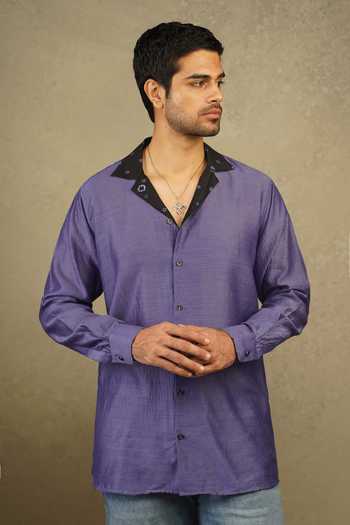 The Culture Ruhani Bandhej Pattern Shirt 