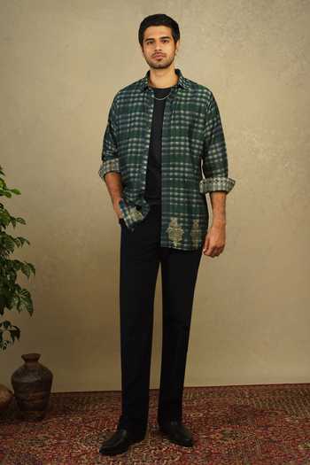 The Culture Kasthuri Hand Block Print Shirt 