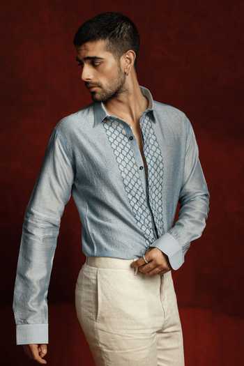 The Culture Amber Placement Print Shirt 