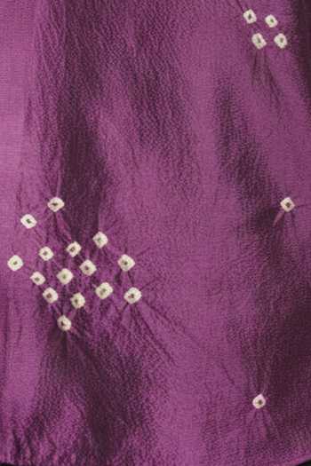 Buy The Culture Purple Silk Jamun Bandhej Shirt Online at Aza Fashions Buy_The Culture_Purple Silk Jamun Bandhej Shirt _Online_at_Aza_Fashions