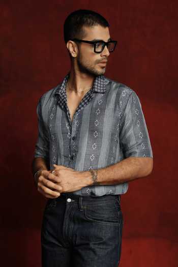 The Culture Indigo Dastaan Shirt 