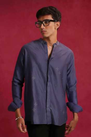 The Culture Roshan Zari Shirt 