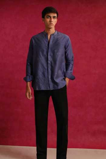 The Culture Roshan Zari Shirt 